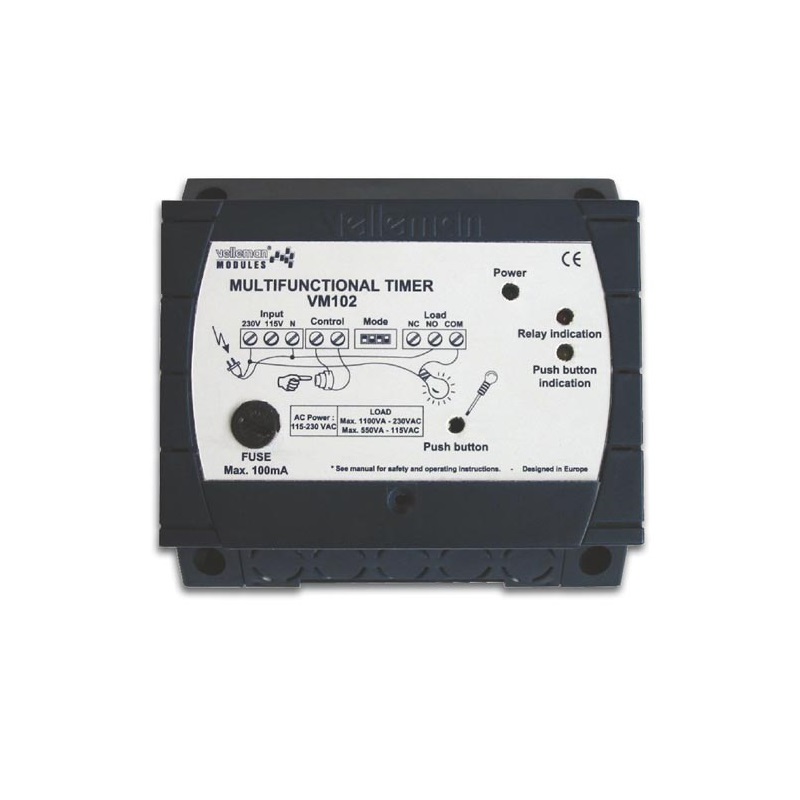 TEMPORIZADOR MULTIFUNCION VELLEMAN