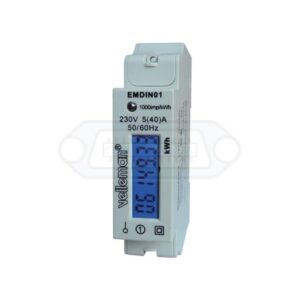 MEDIDOR KWH MONOFÁSICO CARRIL DIN - 1 MÓDULO