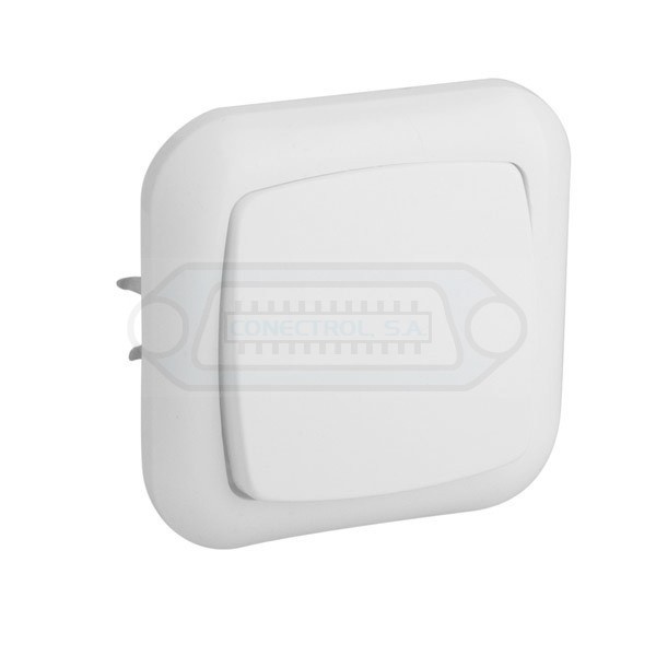 PULSADOR EMPOTRABLE BLANCO
