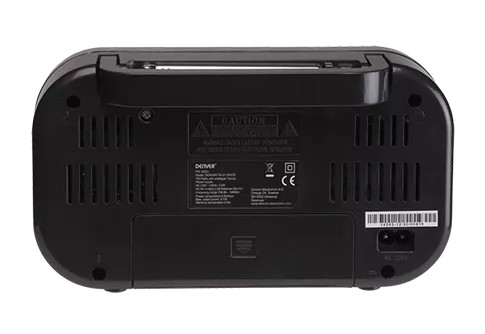 RADIO ANALÓGICA PORTÁTIL FM DENVER TR-51 BLANCA - Imagen 4