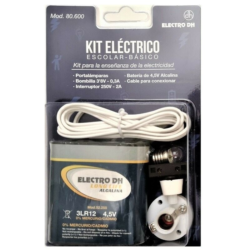 KIT ESCOLAR ELÉCTRICO BÁSICO
