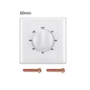 TEMPORIZADOR MANUAL ROTATORIO 60 MINUTOS