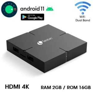 TV BOX SHOW2 216 HDMI 4K 2GB/16GB WIFI DUAL BAND, ANDROID 11