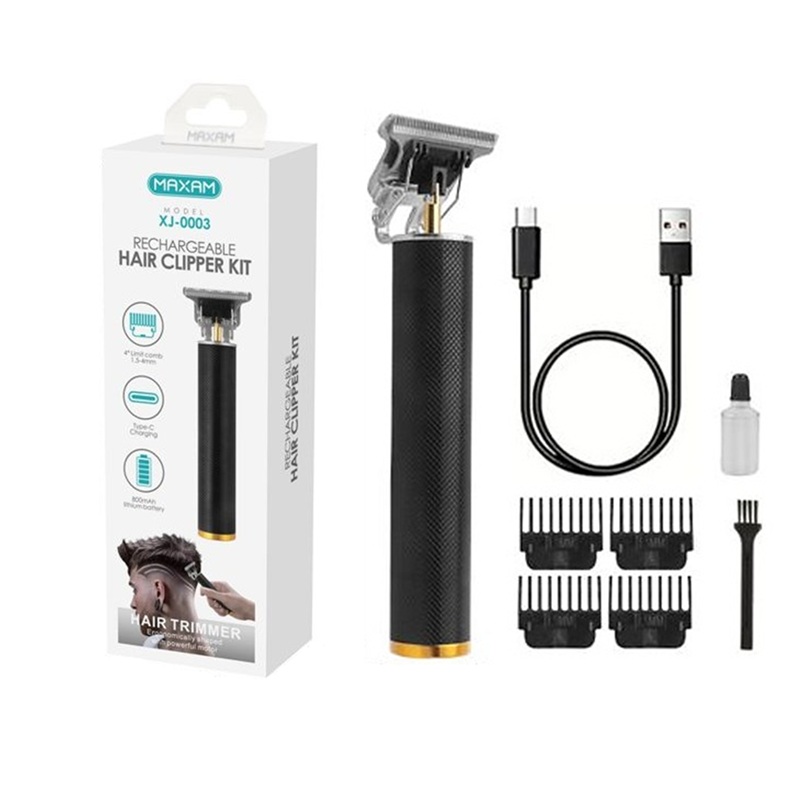 MÁQUINA CORTAPELOS KIT 1.5-4mm RECARGABLE USB-C NEGRO