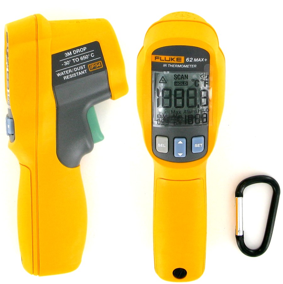 TERMÓMETRO IR DIGITAL 650 ºC FLUKE 62 MAX - Imagen 3