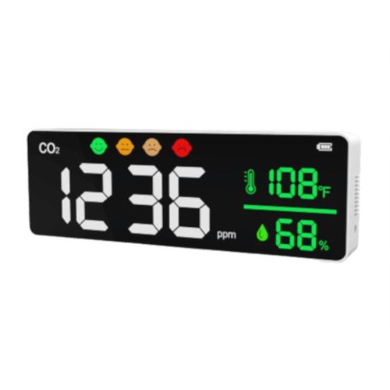 MEDIDOR CO2 DE PARED 400-5000 PPM TEMPER.Y HUEMDAD