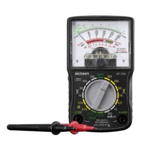MULTÍMETRO ANALÓGICO VOLTCRAFT CAT III 300V