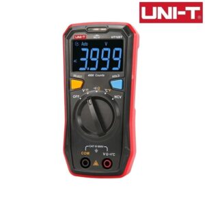 MULTÍMETRO DIGITAL AUTORANGO UNI-T CAT III AC/DC 600V