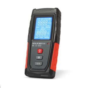 MEDIDOR DE RADIACIÓN ELECTROMAGNÉTICA MAXWEL 1 V/m - 1999 V/m LCD