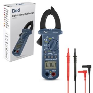 PINZA AMPERIMÉTRICA DIGITAL GETI 600A CA 600V CC/CA