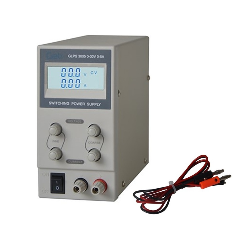 FUENTE ALIMENTACIÓN LABORATORIO 0-30VDC / 0-5A MAX. GETI