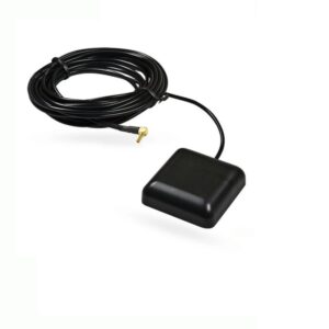 ANTENA GPS BASE ADHESIVA BANDA 5MHZ CABLE 3M.