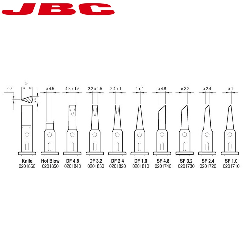 SOLDADOR JBC DE GAS 25/125W SG1070 - Imagen 3