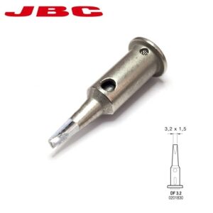 PUNTA SOLDADOR GAS JBC DF 3.2 x 1.5mm