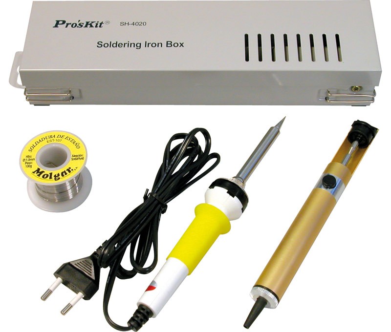 KIT SOLDADURA PROSKIT CON ESTUCHE METÁLICO - Imagen 3