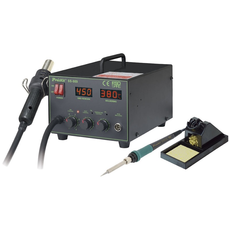 ESTACION REPARACION SOLDADURA PARA SMD PROSKIT HRV6653