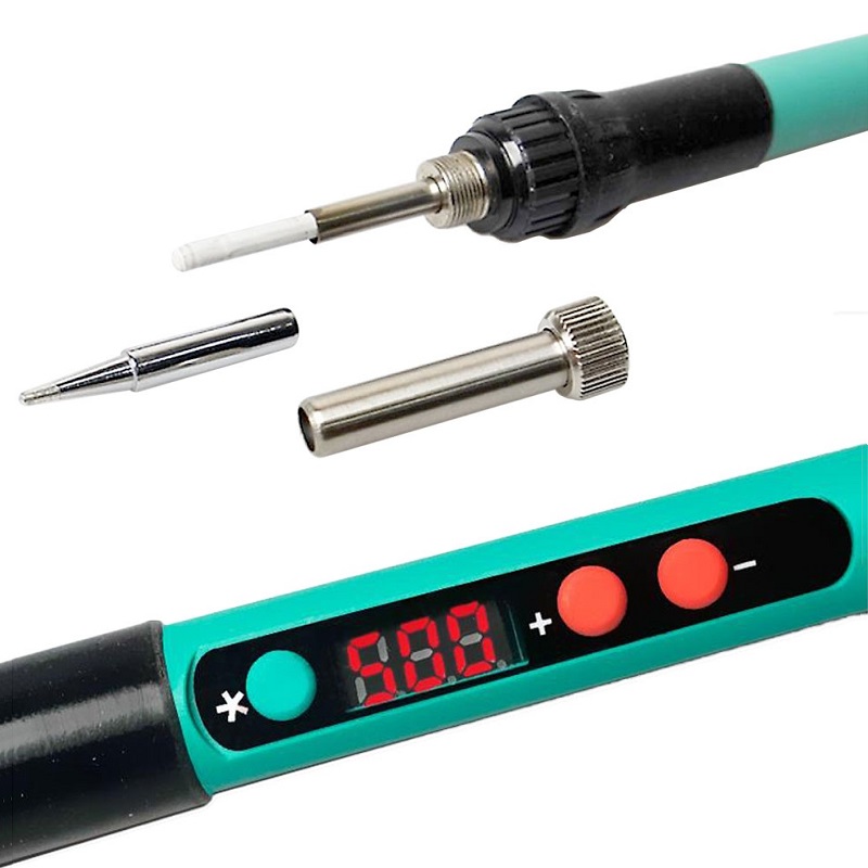 SOLDADOR TEMPERATURA REGULABLE 200/500ºC 60W PROSKIT SI-186 - Imagen 3