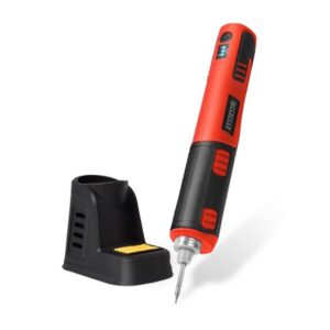 SOLDADOR PÓRTATIL RECARGABLE 8W 450º FAHRENHEIT USB-C CON SOPORTE