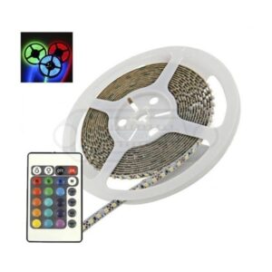 TIRA LED RGB 12V 7.2W/M 5MTS.