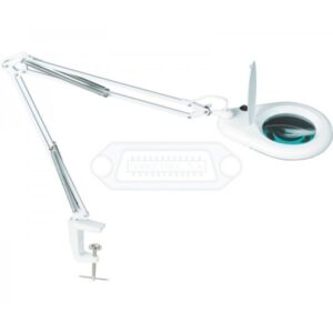 LUPA ARTICULADA 5 DIOPTRÍAS Ø125MM. CON LUZ