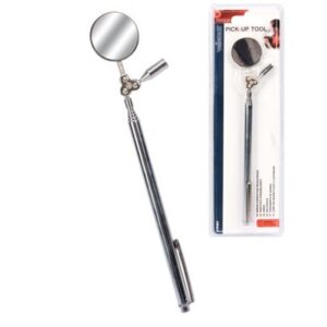 RECOGEDOR MAGNÉTICO CON CON ESPEJO Ø30mm EXTENSIBLE 540mm.