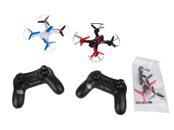 JUEGO 2 DRONES YD-822 SKY FIGHTER CON MANDOS - Imagen 3