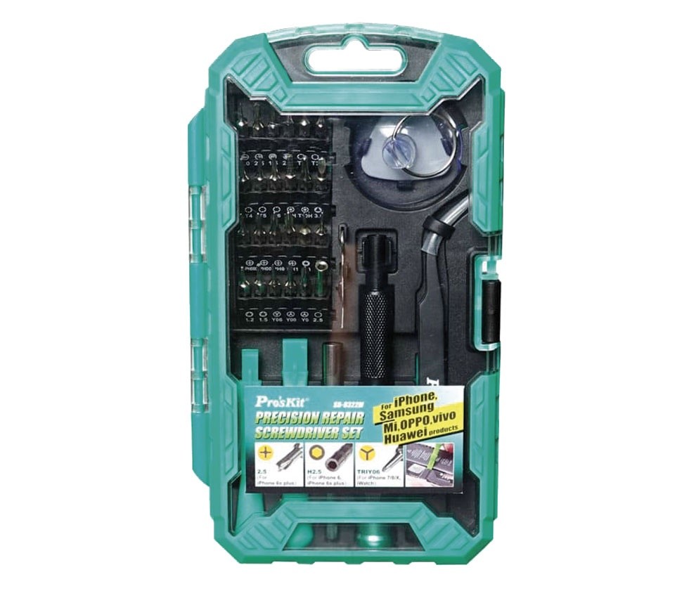 KIT HERRAMIENTAS REPARACIÓN TELÉFONOS Y CONSOLAS - Imagen 3