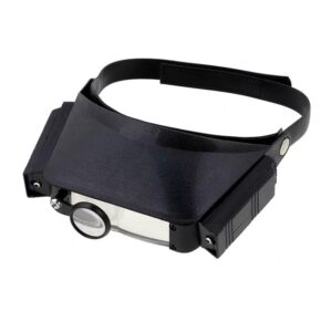 LUPA BINOCULAR DIADEMA 3 LENTES x1.8/4.8 CON LUZ GOLDTOOL