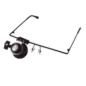 GAFAS LUPA MONOCULAR 20x AUMENTOS/ LUZ LED ZENO VIZOR G1