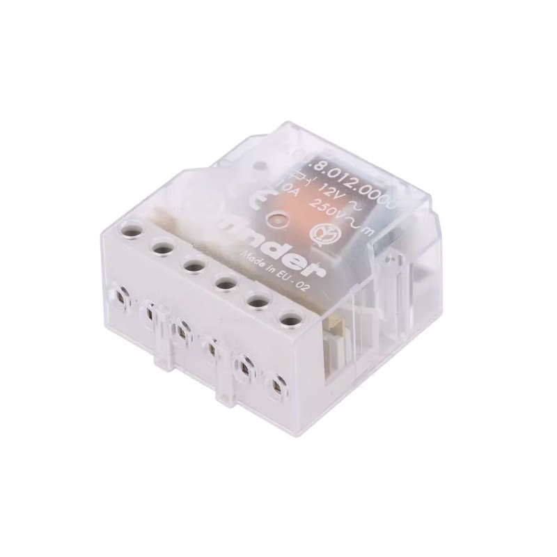 RELE BIESTABLE IMPULSOS FINDER 26.03 12VCA 10A NC+ NA