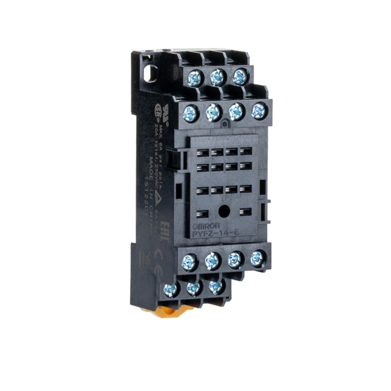 PEANA RELÉ 55.34 (4Co) OMRON MY4 PYFZ-14-E CARRIL DIN