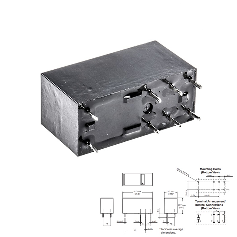 RELÉ DE POTENCIA OMRON G5RL-1 AC 230V (1Co) 16A PCB