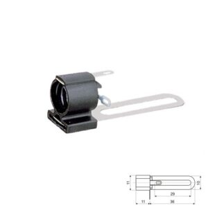 PORTALÁMPARAS BOMBILLA ROSCA E10 AJUSTABLE T. SOLDAR