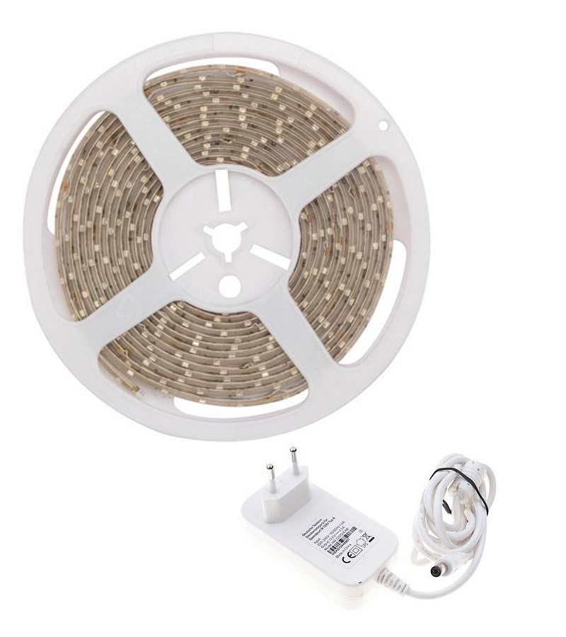 TIRA LED BLANCO FRÍO 12V 4.8W/M 3MTS. - Imagen 3
