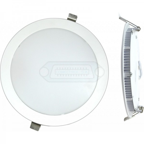DOWNLIGHT GORT 6G EMPOTRAR Ø225mm 18W 3000K LUZ CÁLIDA