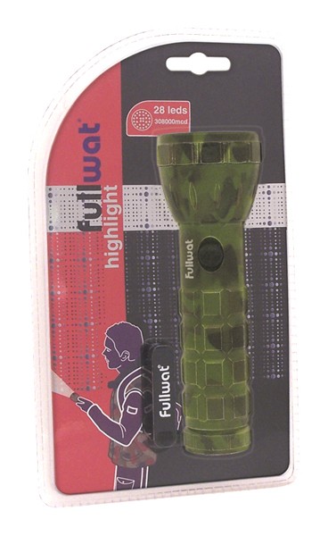 LINTERNA LED CAMUFLAJE 28 LEDS FULLWAT - Imagen 3
