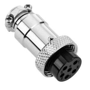 CONECTOR GX16 6P HEMBRA AEREA