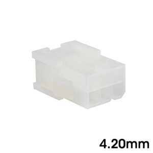 CONECTOR MINI POWER 6C MACHO AÉREO 4.20mm NATURAL