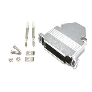 CARCASA SUB-D 25P  METÁLICA TORNILLOS LARGOS