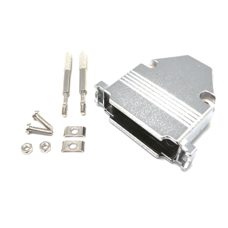 CARCASA SUB-D 25P METÁLICA TORNILLOS LARGOS