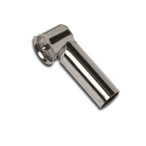 ADAPTADOR ANTENA AUTORRADIO DIN HEMBRA - ISO MACHO 90º