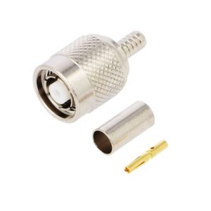 CONECTOR TNC RP MACHO INVERTIDO CRIMPAR RG58