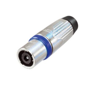 CONECTOR SPEAKON 4P MACHO AÉREO METÁLICO NEUTRIK