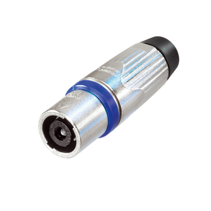 CONECTOR SPEAKON 4P MACHO AÉREO METÁLICO NEUTRIK