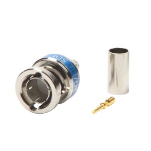 CONECTOR SDI HD/3G VK5 MACHO CRIMPAR (0.58/2.70/4.50)