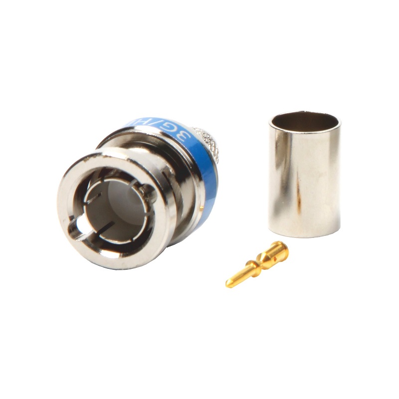 CONECTOR SDI HD/3G VK7 MACHO CRIMPAR (1.00/4.20/6.20)