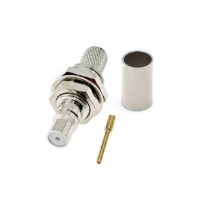 CONECTOR QMA HEMBRA CHASIS RECTO 50H LMR240