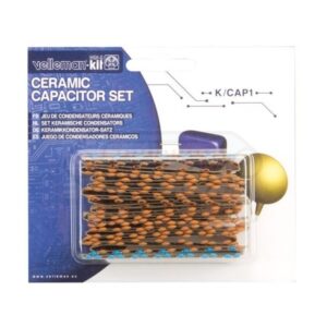 JUEGO DE CONDENSADORES CERÁMICOS 224U.