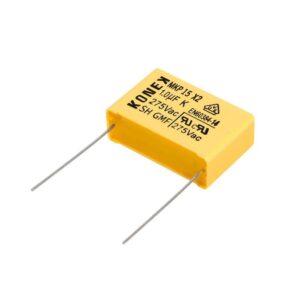 CONDENSADOR MKP X2 ALTERNA 1UF 275VAC R-27,5