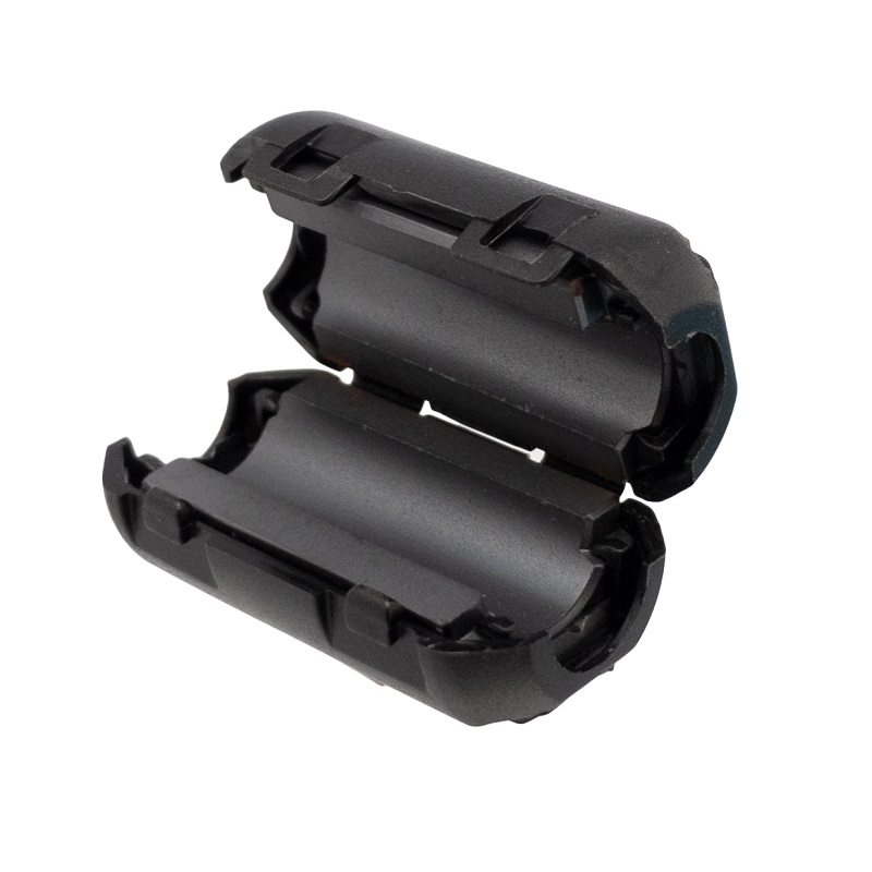 FILTRO DE FERRITA ANTIPARÁSITO Ø9mm NEGRO